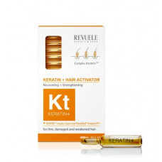 Ампули для волосся   Revuele KERATIN+ Активатор відновлення  8*5 мл(5060565101180)
