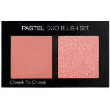 Набір рум'ян Pastel Profashion Duo Blush Set Cheek To Cheek  тон 10 яскраво рожевий(8690644305108)
