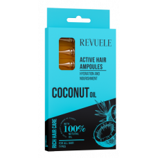 Активні ампули для волосся  Revuele  з кокосовою олією  8*5 мл(5060565104570)