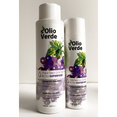 Набір баланс для жирного волосся  Solio Verde  750 мл(4820229610712)