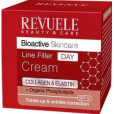 Крем філер  денний  REVUELE Bio Active 3D Skin Care  з колагеном та еластином  50 мл