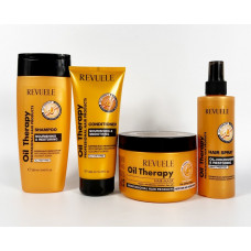 Набір для волосся 4в1 Revuele Revuele Oil Therapy Живлення та відновлення 1150 мл