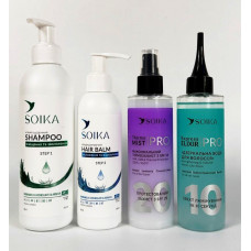 Набір для волосся Soika 4в1 Зміцнення та об'єм 900 мл (4820206212904)
