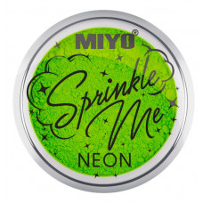 Пігмент для повік Sprinkle Me! Неоновий Miyo тон 22 Atomic Grass