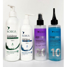 Набір для волосся Soika 4в1 реконструкція та зволоження 900 мл (4820206212903)