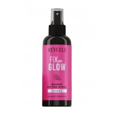 Спрей для фіксації макіяжу обличчя Revuele  FIX AND GLOW з вітаміном С 120 мл